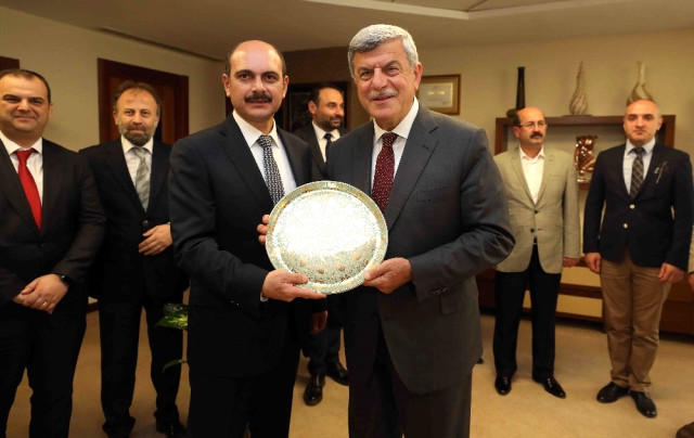 Stk Temsilcilerinden Başkan Karaosmanoğlu’na Ziyaret