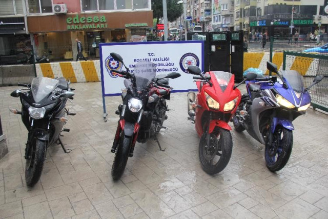 250 Bin TL’lik Motosiklet Çalan 2 Hırsız Tutuklandı