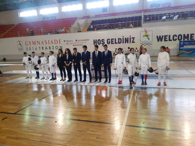 Kağıtsporlu Karadavut, Eskrimde Türkiye 2.’si