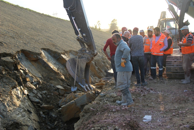 Kuzey Marmara Otoyolu İnşaatında Göçük: 2 Yaralı