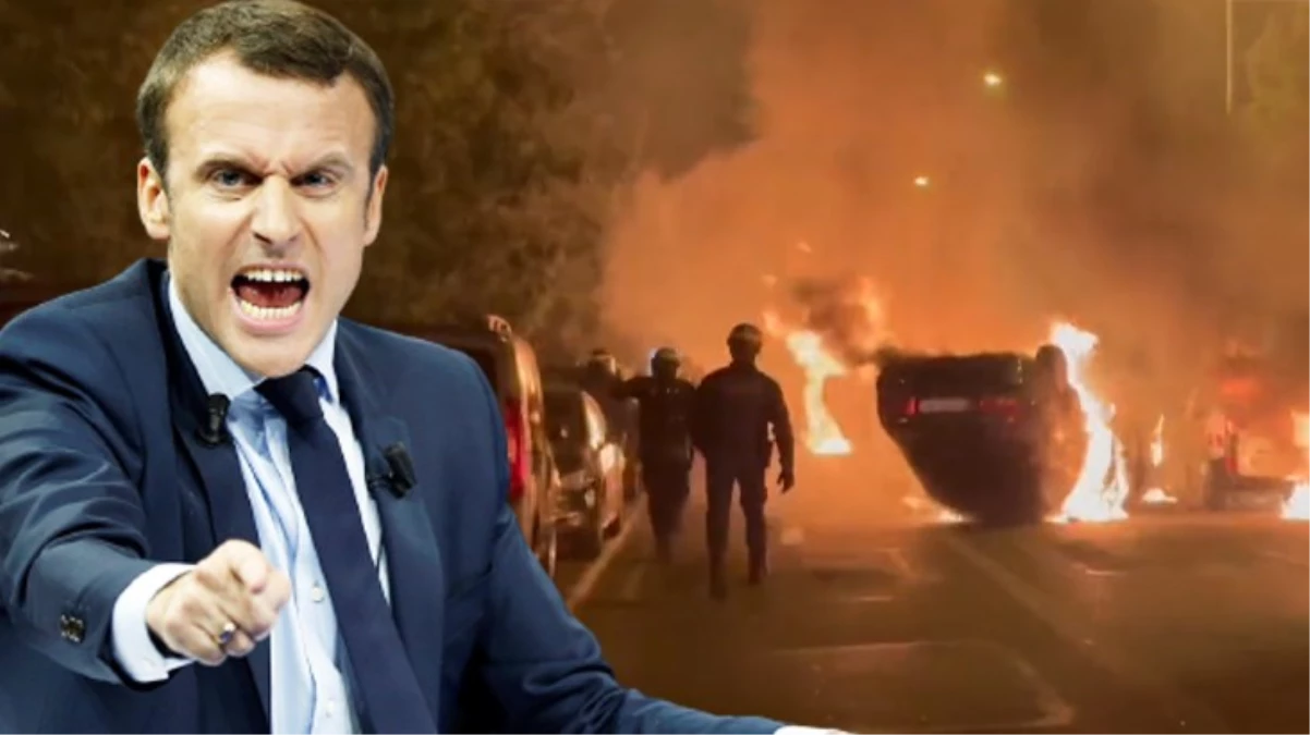 Fransa’da protestoları bastırmak için zırhlı araçlar devreye girdi