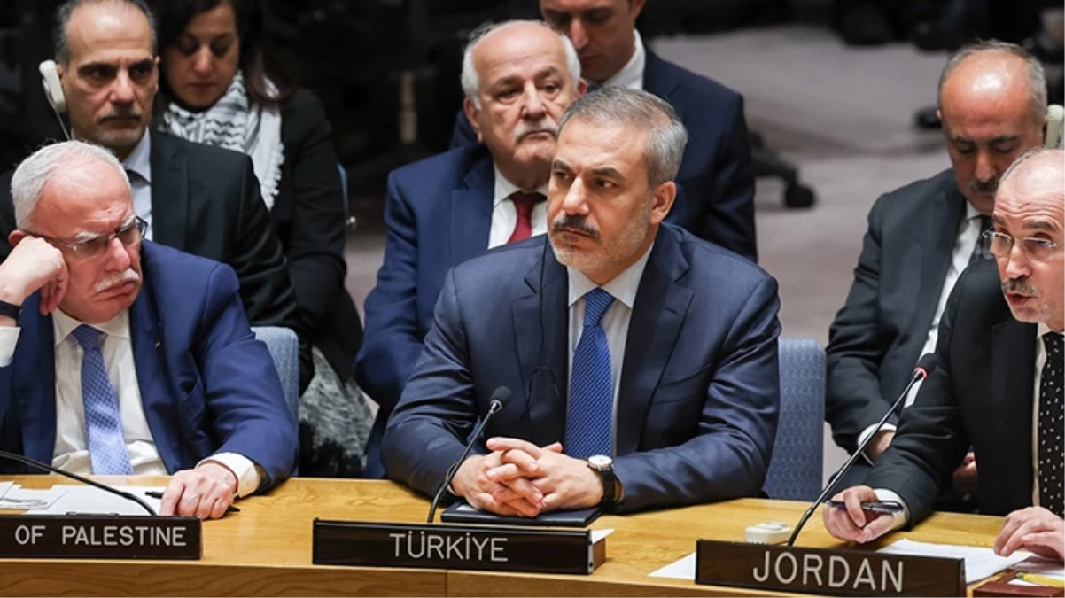 BMGK’da konuşan Bakan Fidan: BM Güvenlik Kurulu Gazze konusunda sorumluluğunu yerine getirmekte başarısız oldu