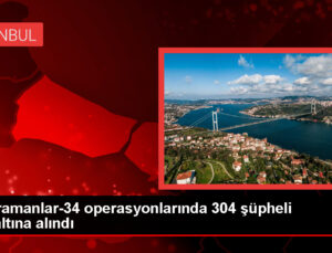 İçişleri Bakanı Ali Yerlikaya: Kahramanlar-34 Operasyonlarında 304 Kuşkulu Yakalandı