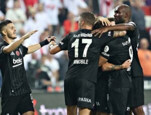 Beşiktaş, Harika Lig’in birinci haftasında Samsunspor’u 2-0 yendi