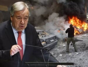 Lübnan için birinci kere “cehennem” sözünü kullanan Guterres’ten BM kurulunda tarihi davet