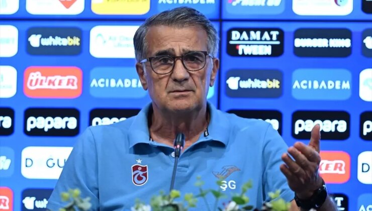 Trabzonspor Teknik Yöneticisi Şenol Güneş, makus sonuçların düzeleceğine inanıyor Açıklaması