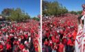 Dünya bu anları konuşuyor! Amerika’ya damga vuran ”Türk yürüyüşü”